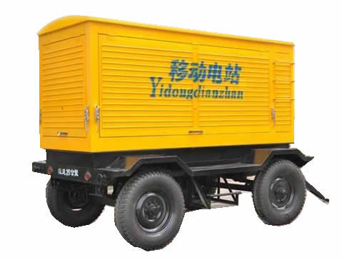 30kw移動(dòng)拖車(chē)柴油發(fā)電機(jī)組